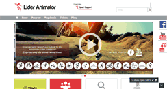 Desktop Screenshot of lideranimator.pl